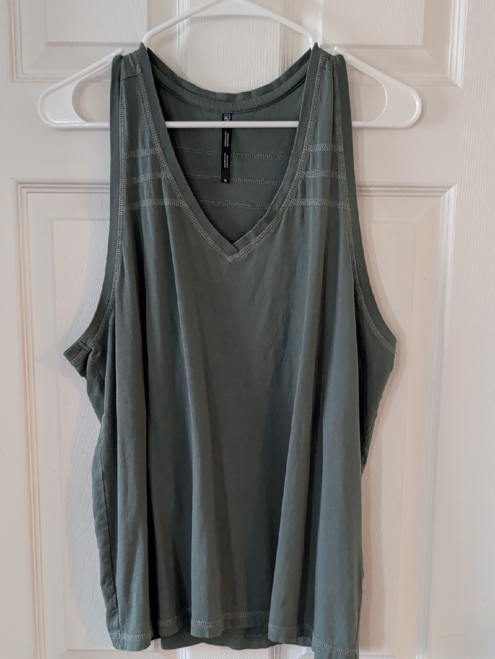 Kuhl V-Neck Tank Top in Sage Green